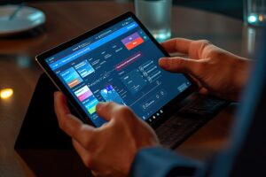 Blockchain fintech iPad apps