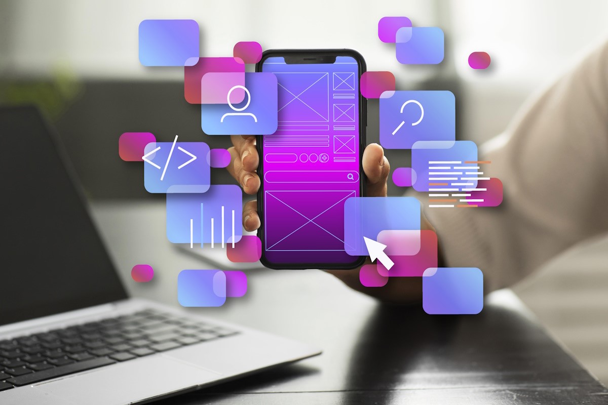 IOS App Development - ios device with UI
