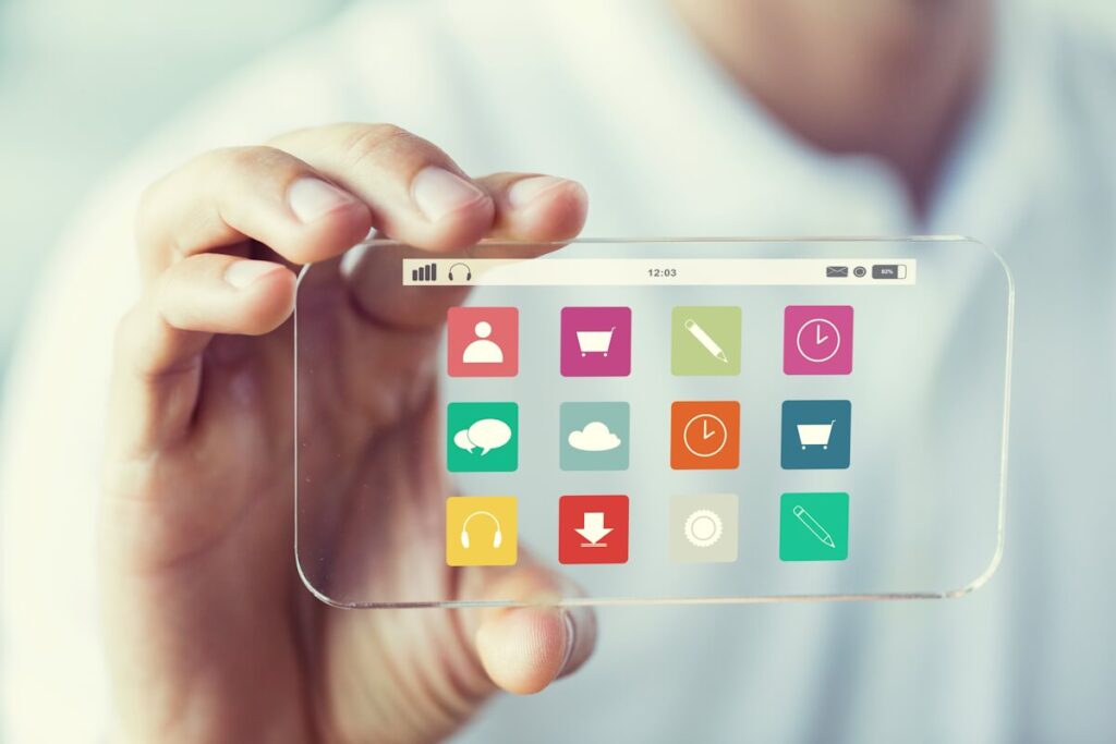 Minimalist iOS App Designs