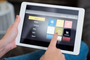 iPad Large Screen User interface