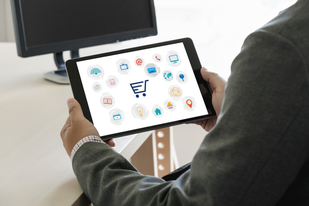 user centric shopping cart iPad apps