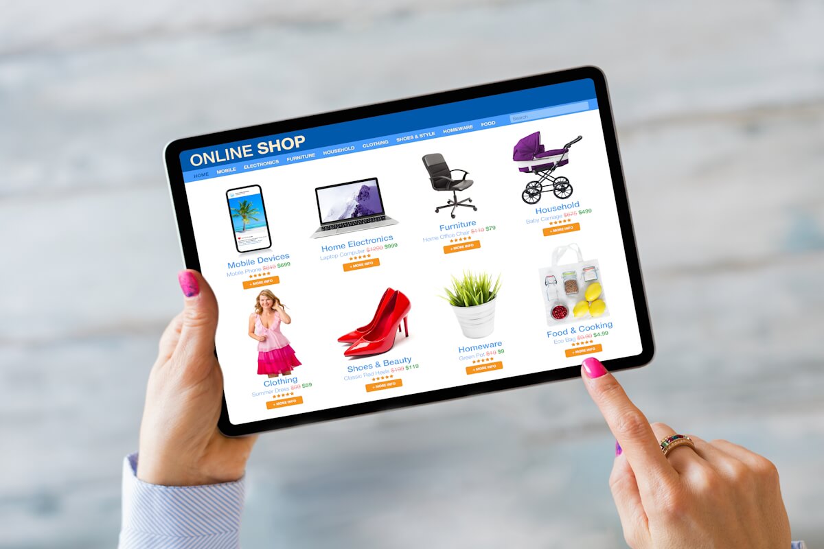 user friendly ecommerce iPad apps